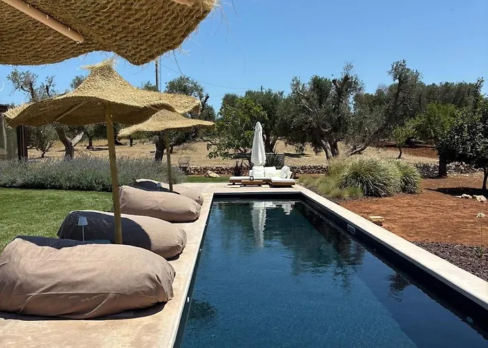 Villa Trullo Nomad Glass Cube San Michele Salentino